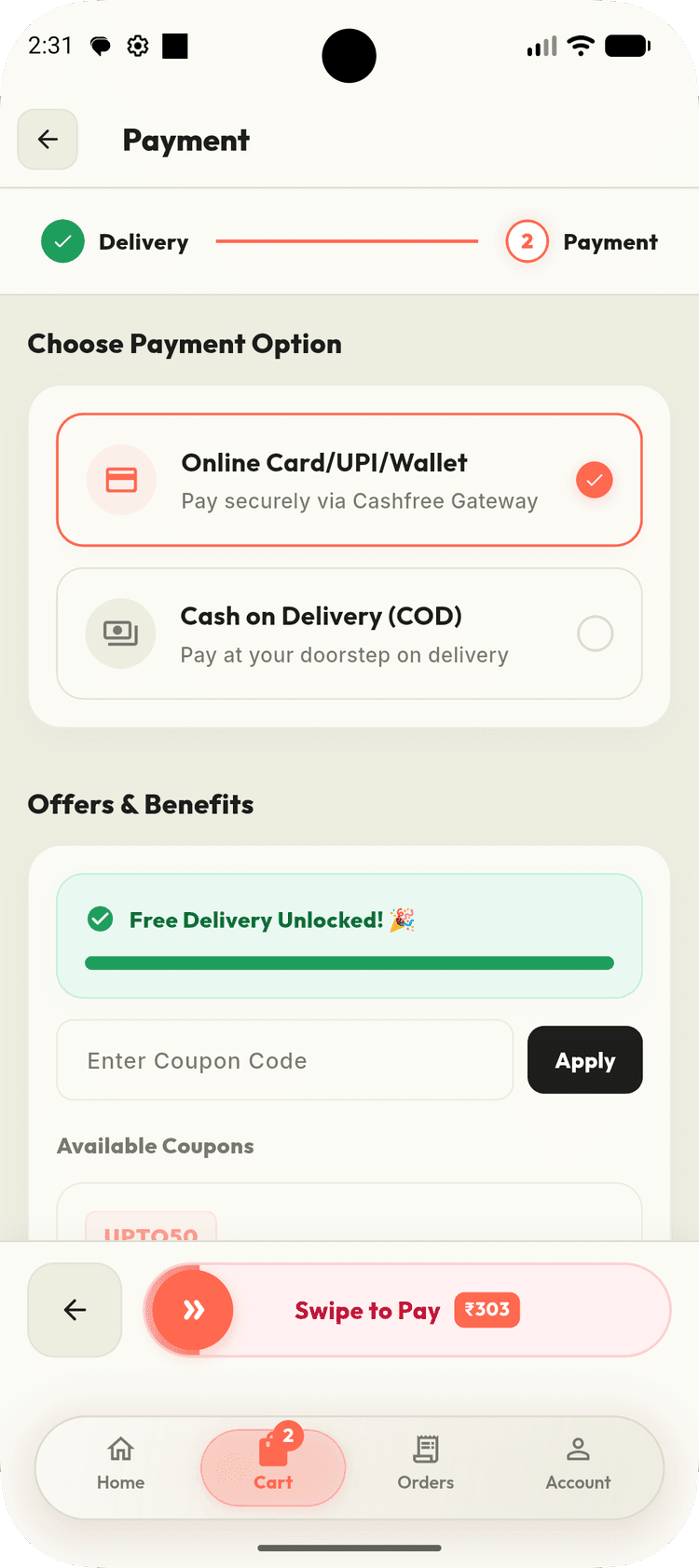 Flexible Payments